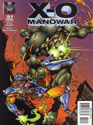 cover image of X-O Manowar (1992), Issue 51